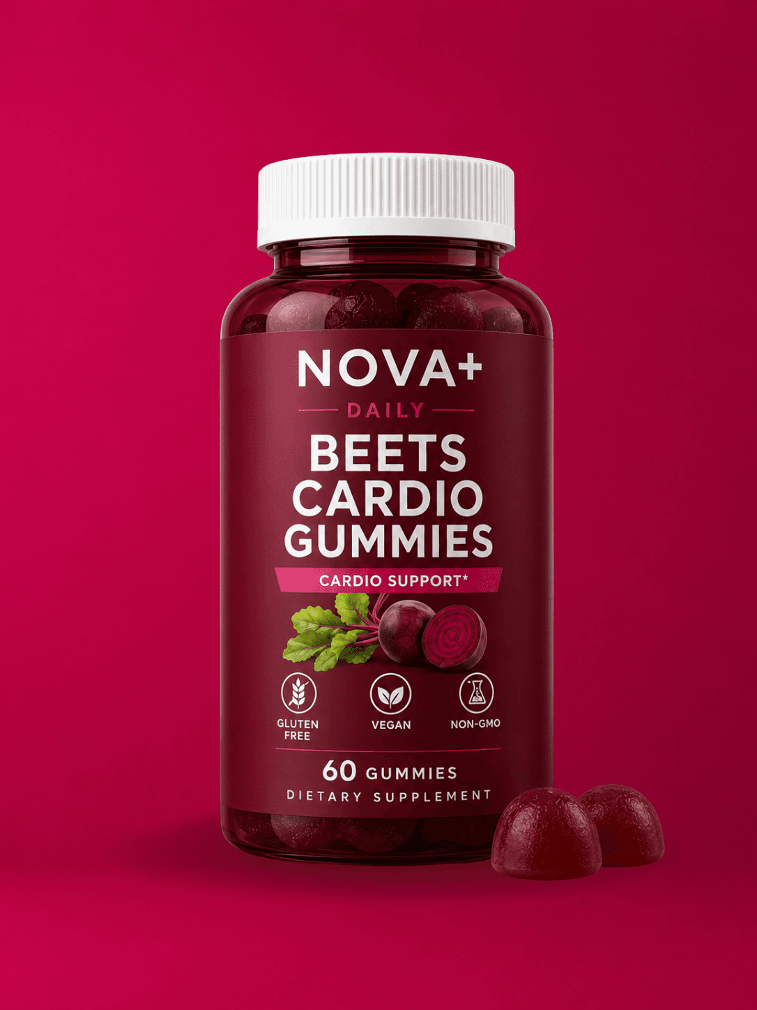 Beets Cardio Gummies, 1 pack