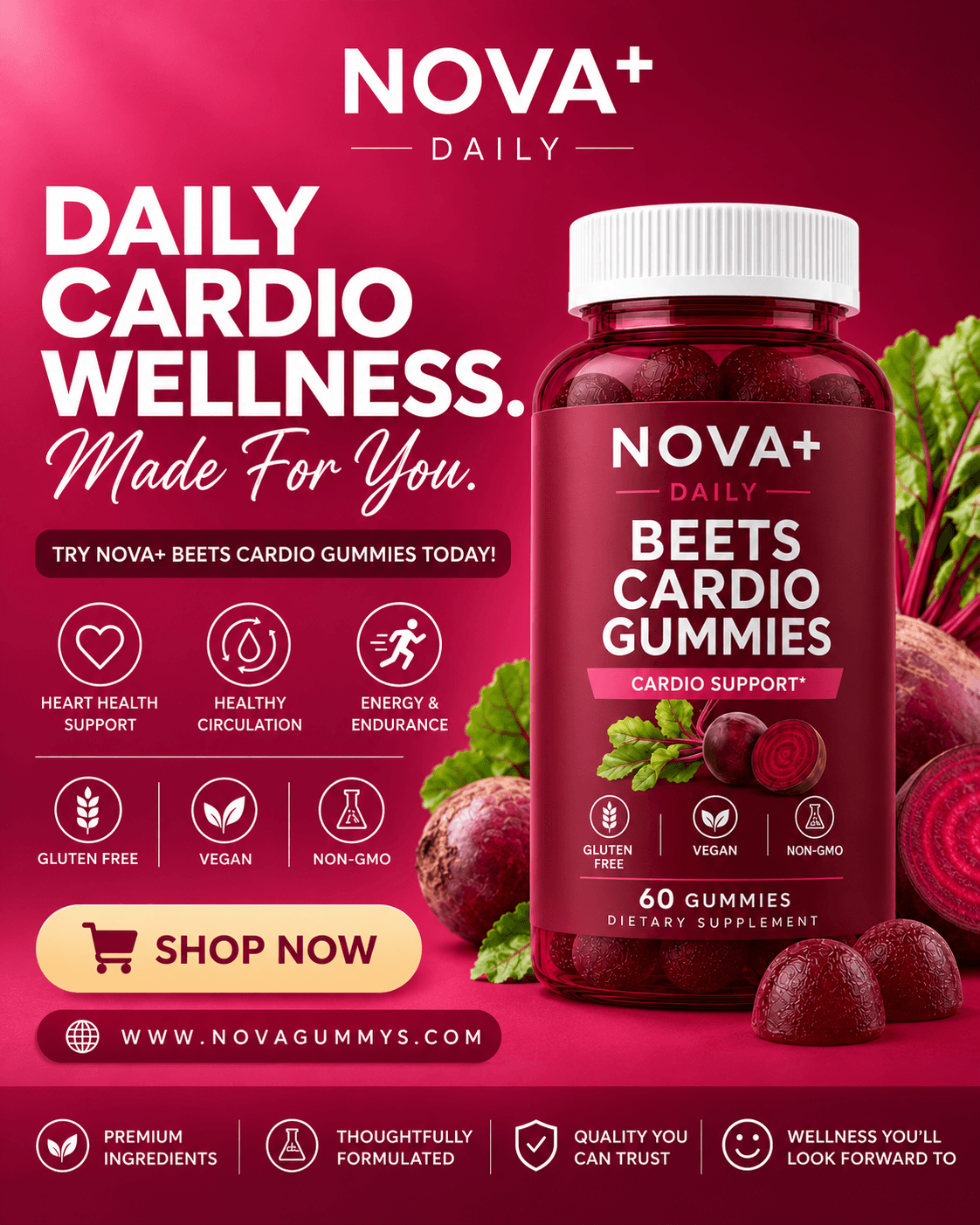 Beets Cardio Gummies product image