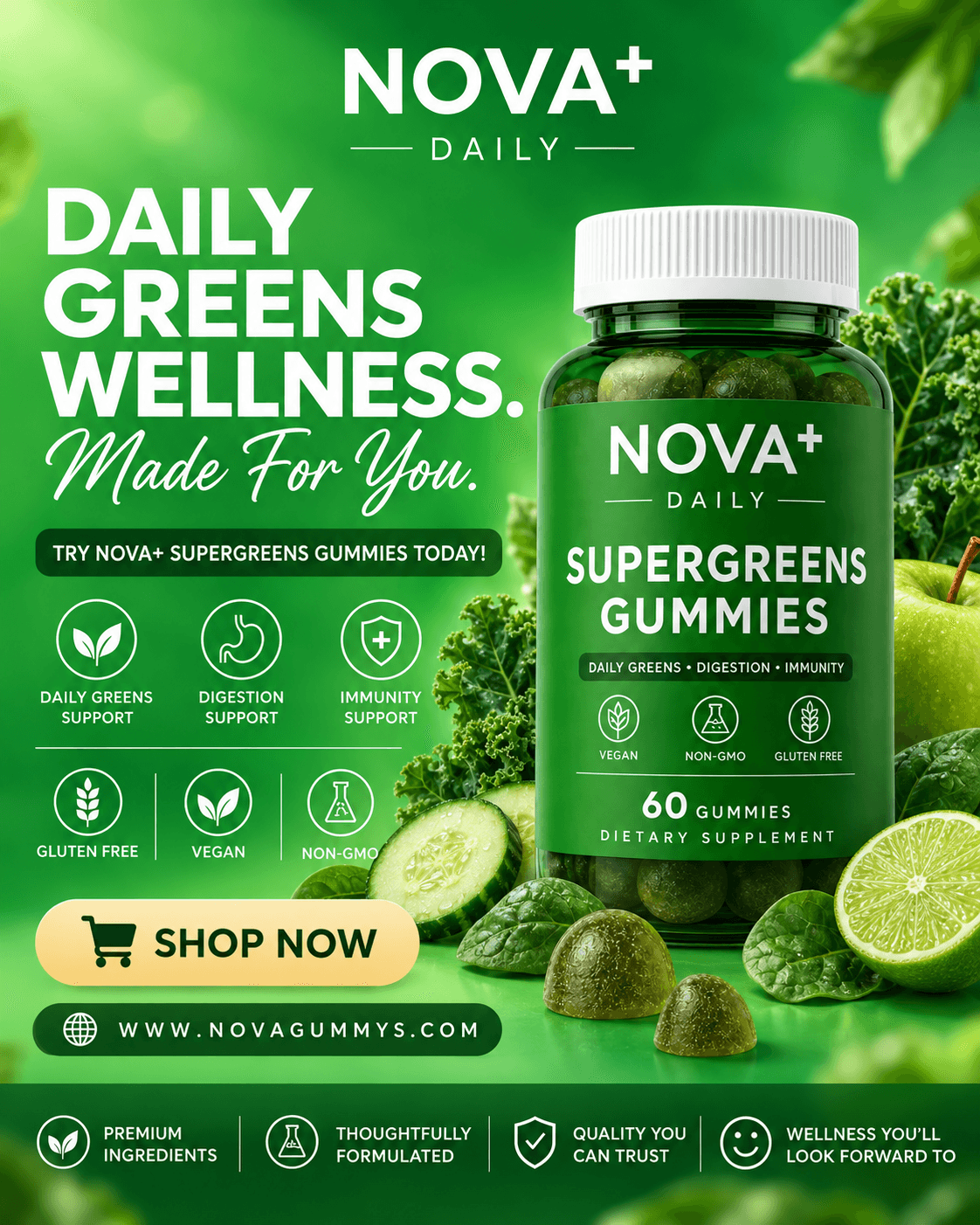 Supergreens Gummies product image