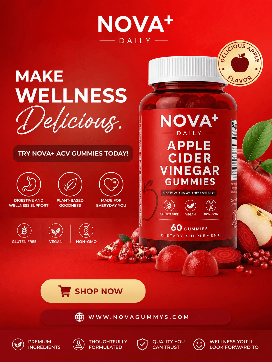 Apple Cider Vinegar Gummies product image