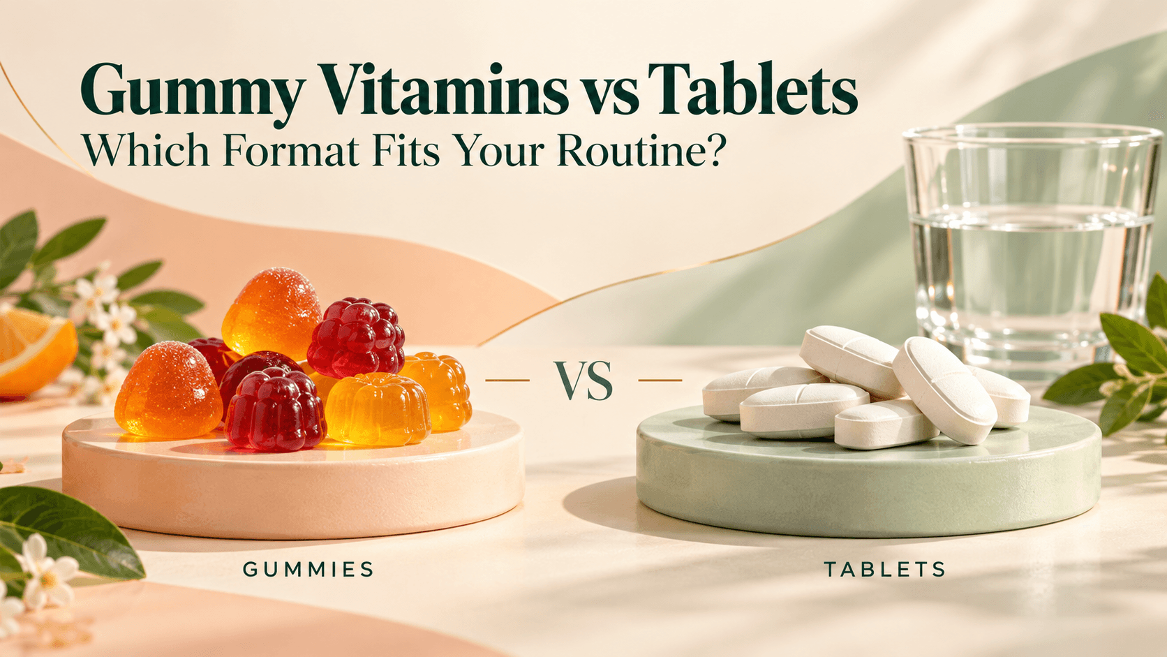 Gummy Vitamins vs Tablets comparison guide for choosing a supplement format