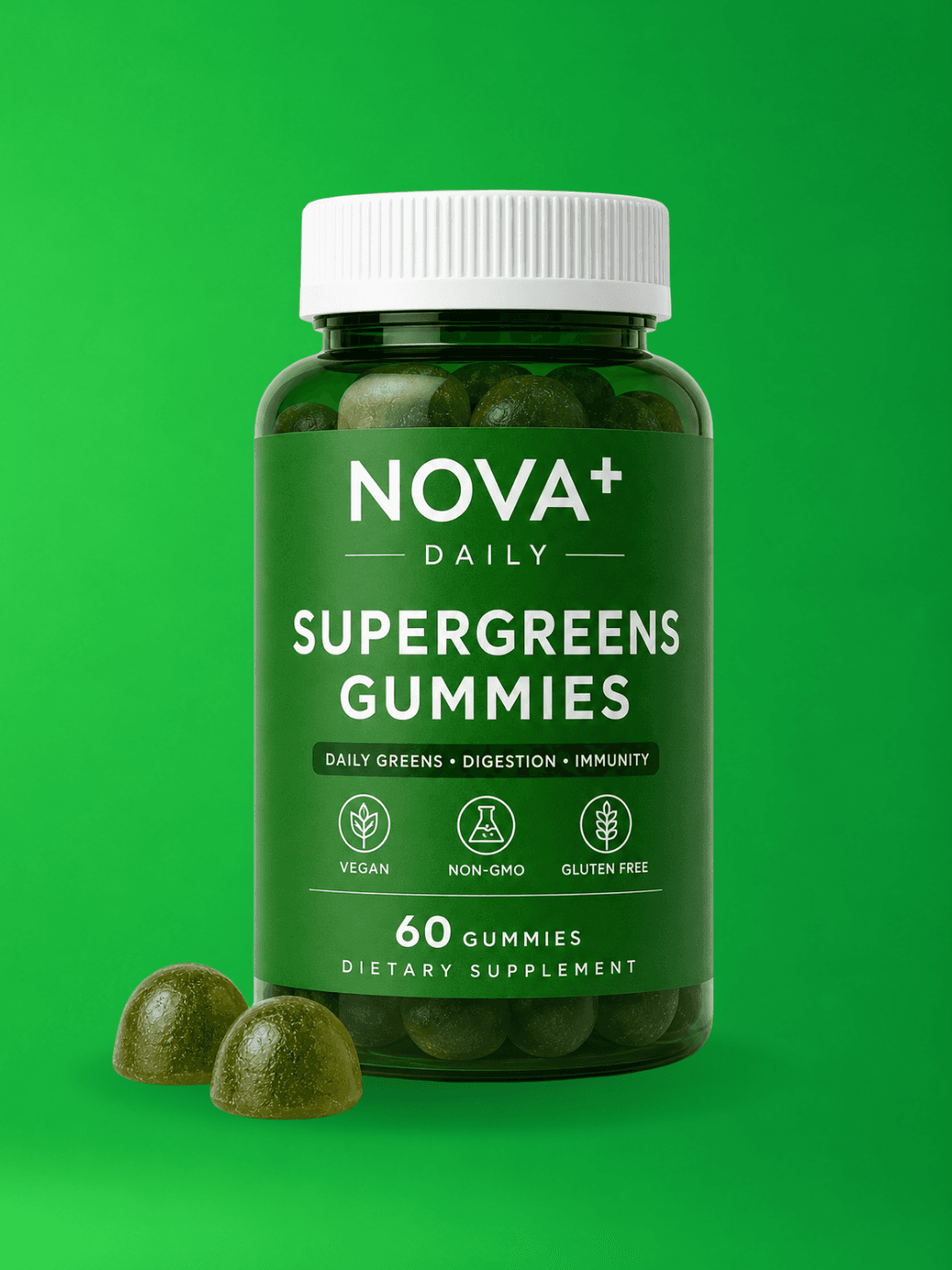 Supergreens Gummies 1 pack